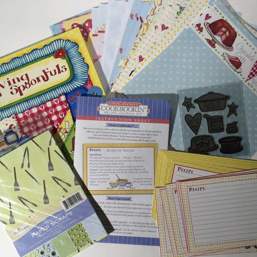 Scrapbook Cookbook Kit - Picture 1 of 8